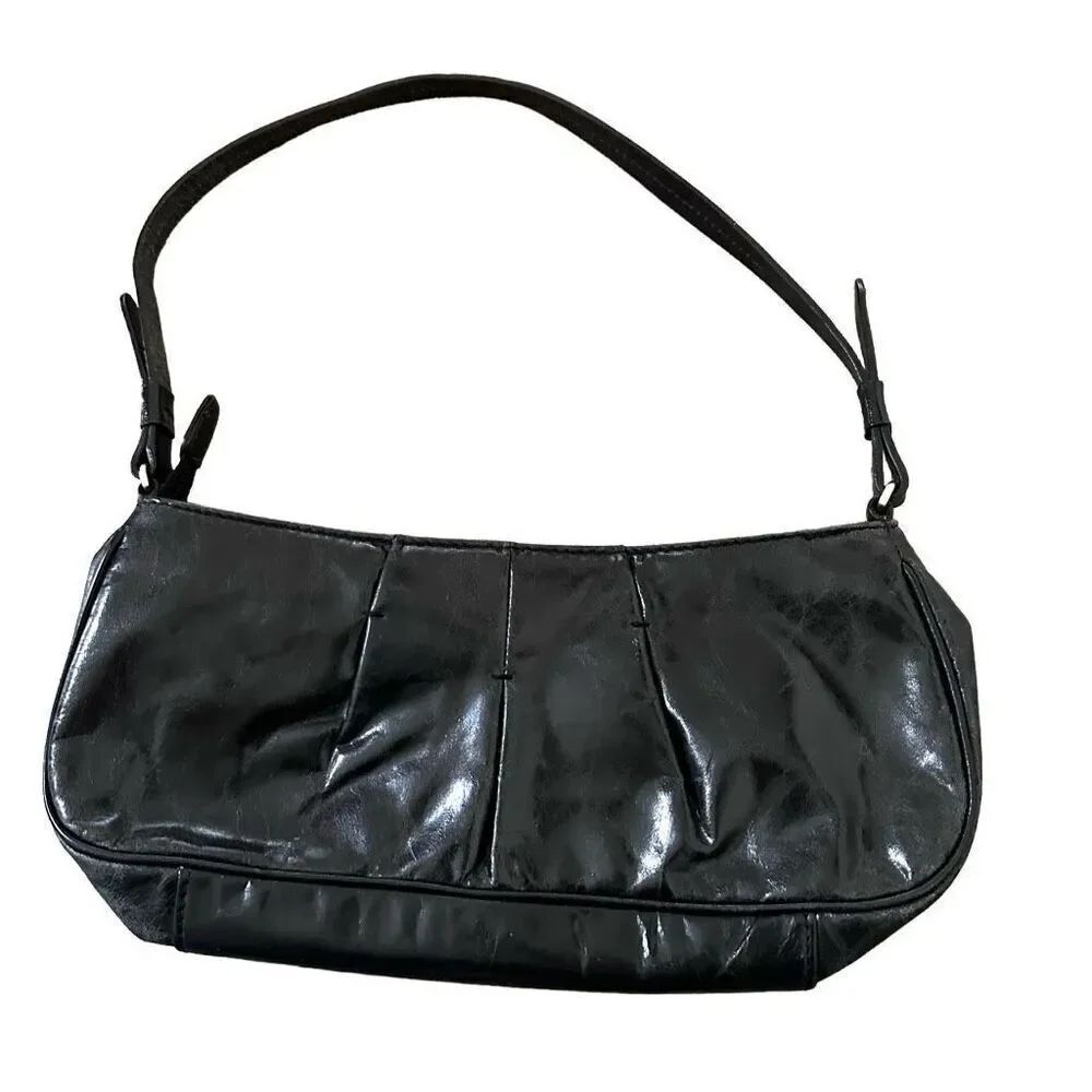 Sigrid Olson black baguette handbag